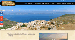 Desktop Screenshot of biblicalisraeltours.com